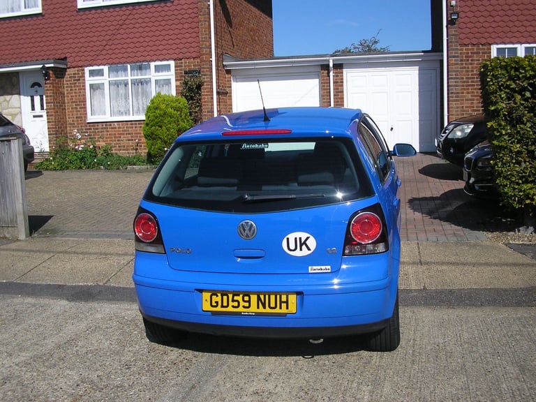 (2009) VW POLO 1.2 MATCH EDITION BLUE 5 DOOR 71000 MILES ONLY FSH ABSOLUTELY IMMACULATE