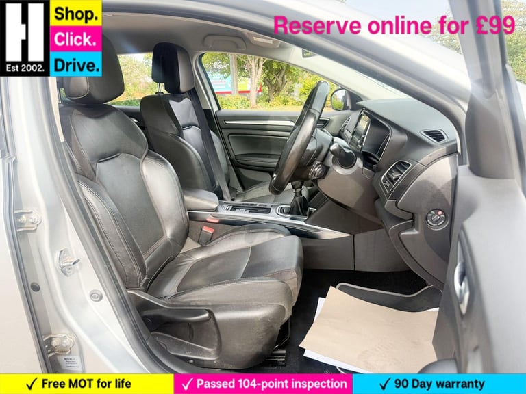 2016 Renault Megane 1.6 dCi Signature Nav Euro 6 (s/s) 5dr HATCHBACK Diesel Manual