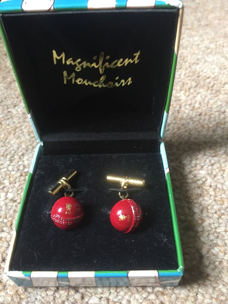 Four brand new novelty cufflink sets EACH SET is