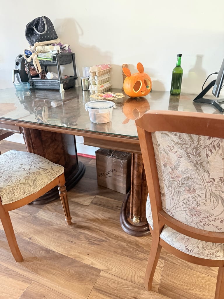 image for Oak wood dinning table