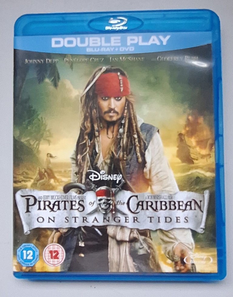 Pirates of the Caribbean On Stranger Tides Blu-ray