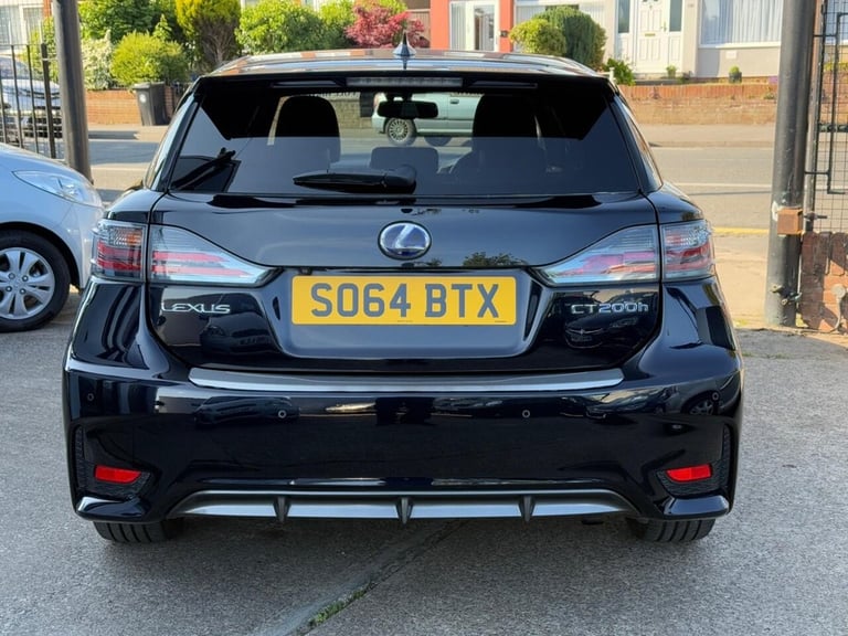 2014 Lexus CT 1.8 200h F Sport CVT Euro 6 (s/s) 5dr Hatchback PETROL/ELECTRIC Automatic