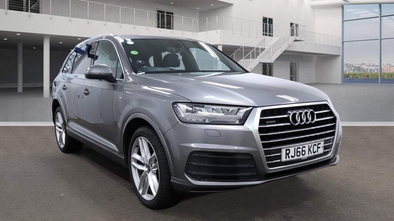 image for Audi Q7 3.0 Tdi Quattro S Line,Grey,black lth,virtual dash,headup,dvd,FSH