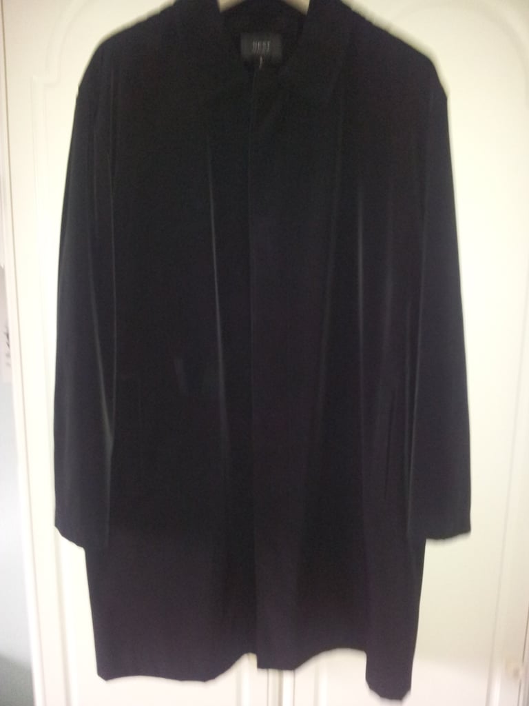 Men's NEXT Black Mac - Shower-proof raincoat. Never worn as new - size L