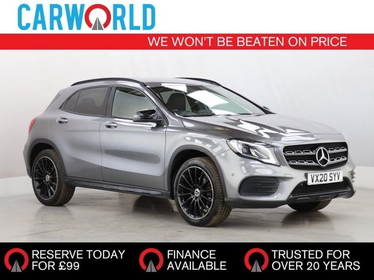 image for 2020 Mercedes-Benz GLA 1.6 GLA180 AMG Line Edition SUV 5dr Petrol 7G-DCT Euro 6 (s/s) (122 ps) ES...