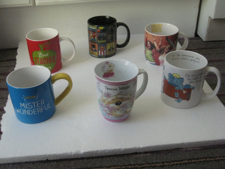 image for 5 Congratulations Themed Mugs: £2.00 Each OR All 5 for £9.00
