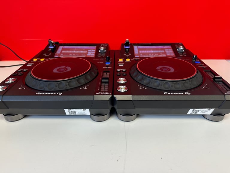 Pair Pioneer XDJ 1000 MK2 – Pre Owned + Warranty