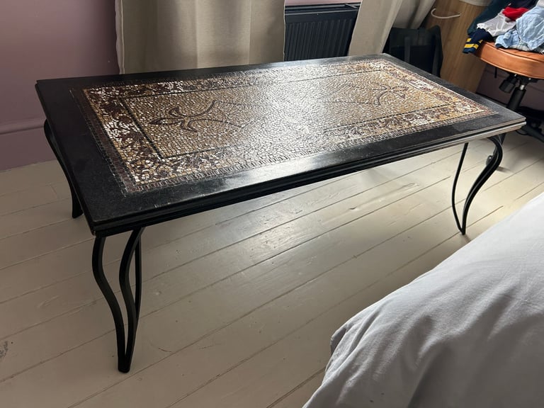 image for Mosaic coffee table for sale, pickup only