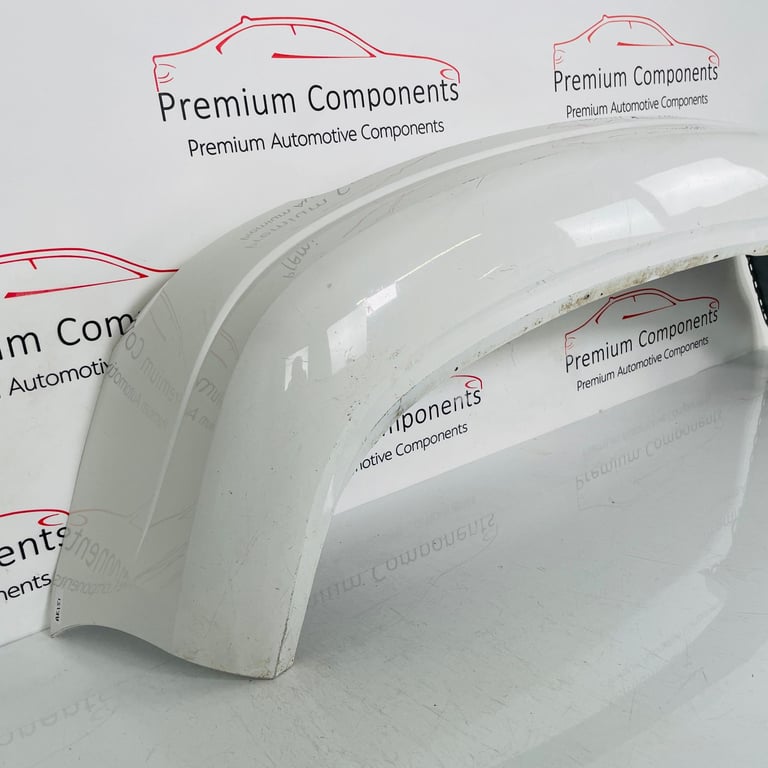 Rear Bumper Skoda Fabia Estate Genuine White Mk3 2018 - 2022 [ak151]