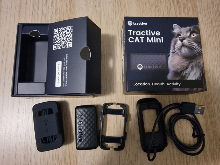 Excellent Condition! Tractive Smart Cat Tracker #1 Cat GPS 