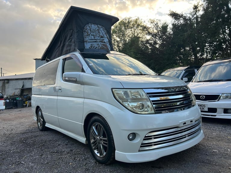 Nissan Elgrand RIDER POP TOP 4 Berth New Full Camper Conversion