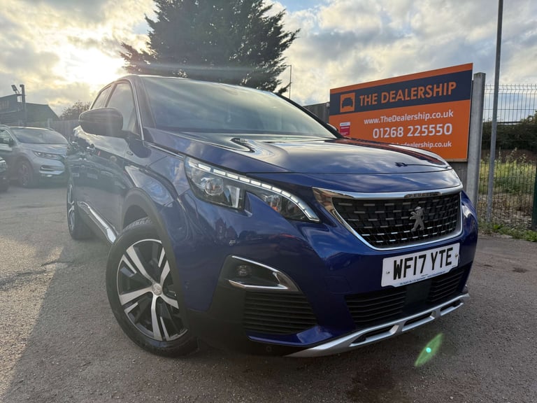 2017 Peugeot 3008 1.6 BlueHDi GT Line SUV 5dr Diesel Manual Euro 6 (s/s) (120 ps) SUV Diesel Manual