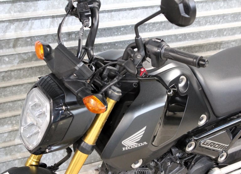 2021 21 HONDA MSX 125 GROM ABS BLACK TRADE SALE 7230 MILES NEWSHAPE MONKEY BIKE