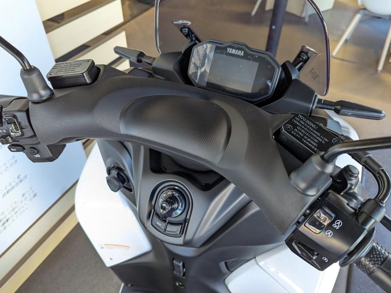 New 2025 Yamaha Tricity 125. Milky White. £4,801 On The Road (No Admin Fees)