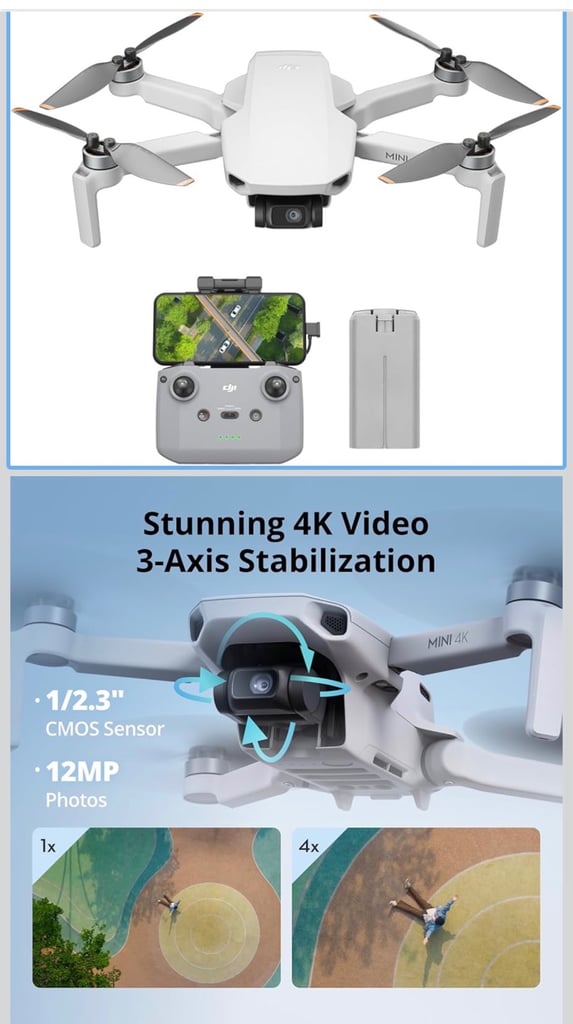 DJI MINI 4K DRONE