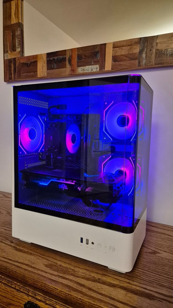 image for Custom Gaming PC – Ryzen 7 3800X | RX 5700 XT | 16GB RAM | 500GB NVMe SSD | ARGB Case