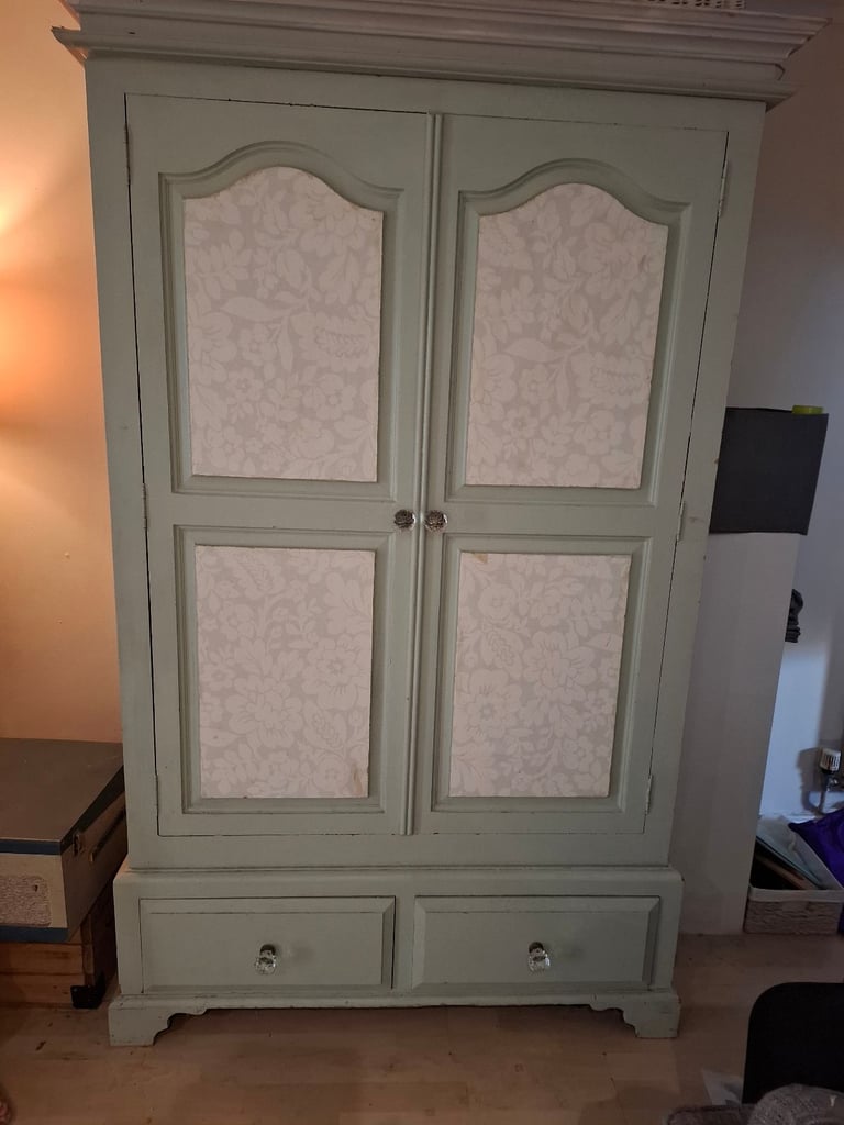 image for Solid pine wardrobe