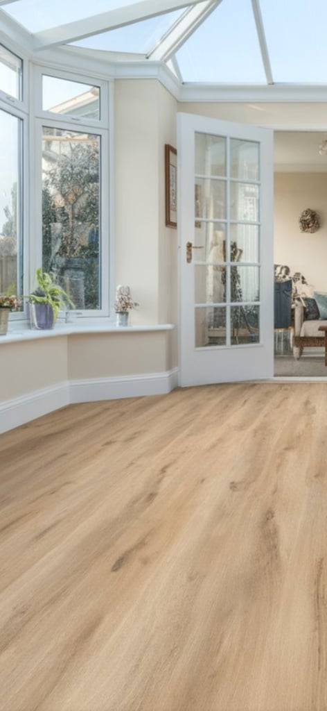 Laminate flooring fitting