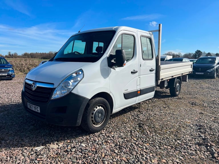 2018 VAUXHALL MOVANO L3H1 DROPSIDE VAN EURO 6 SALVAGE DAMAGED REPAIR CAT S TRUCK