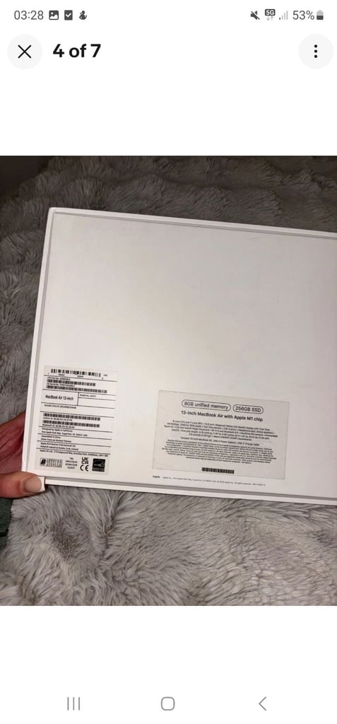 Apple MacBook Air 13.3-inch. Rose gold color 