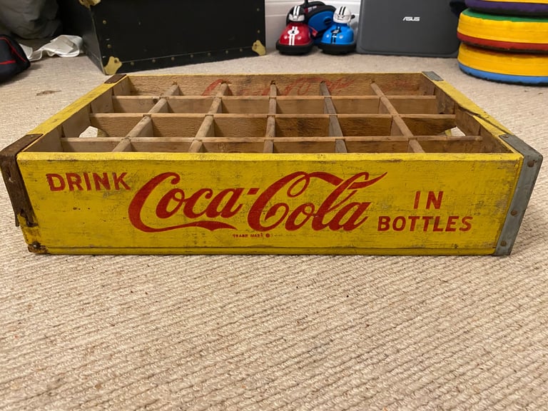 Vintage Coca Cola crate