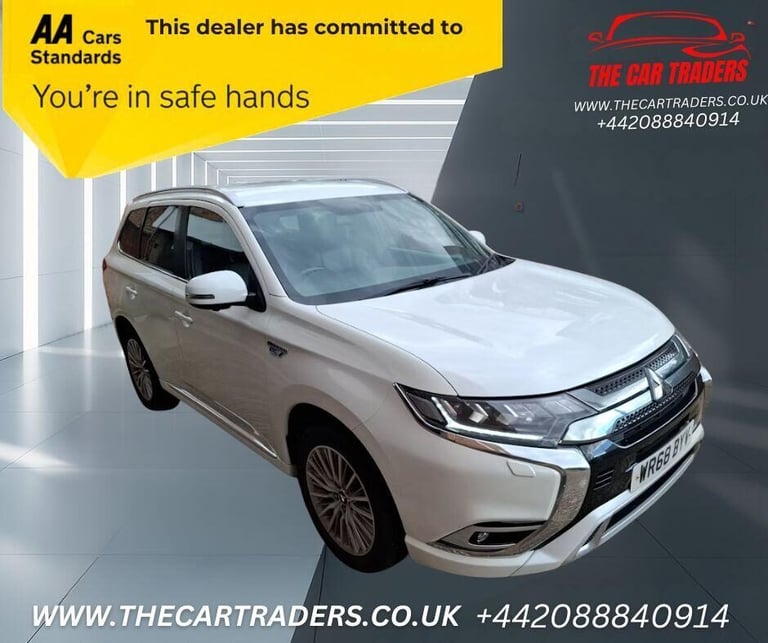 image for 2018 Mitsubishi Outlander 2.4h TwinMotor 13.8kWh 4h SUV 5dr Petrol Plug-in Hybrid CVT 4WD Euro 6 ...