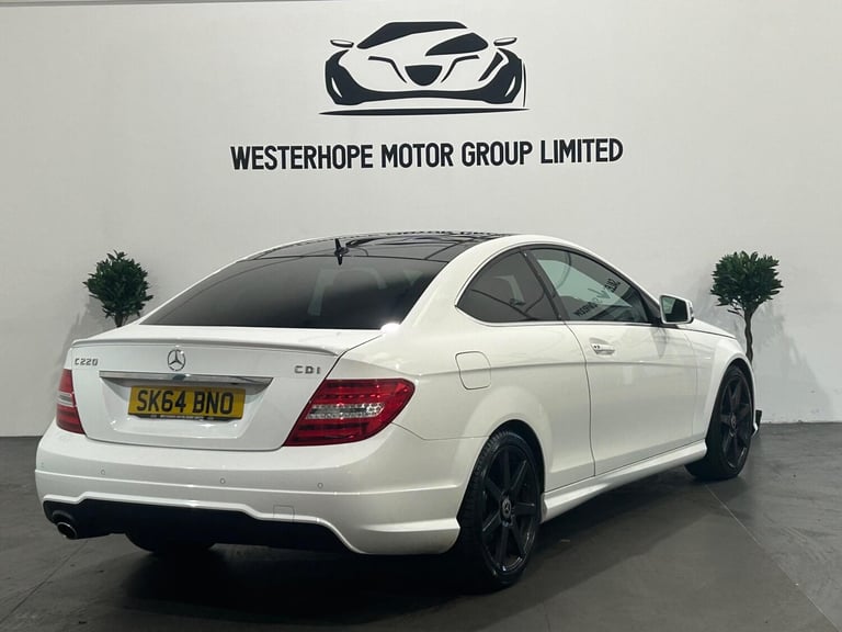 2014 Mercedes-Benz C-Class 2.1 C220 CDI AMG Sport Edition G-Tronic+ Euro 5 (s/s) 2dr COUPE Diesel...