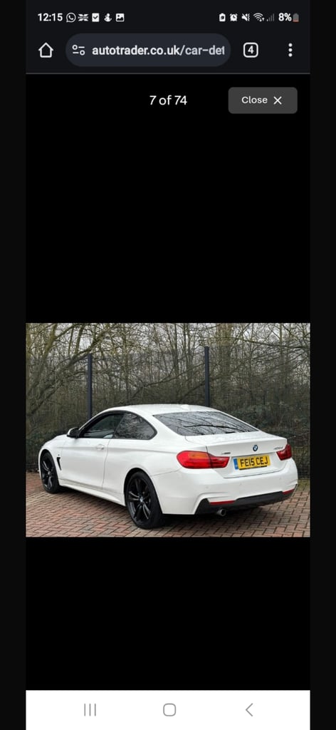 BMW, 4 SERIES, Coupe, 2015, Semi-Auto, 1995 (cc), 2 doors