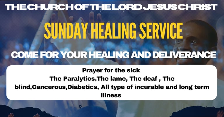 Are you paralytic or disable and seeking prayer and healing?
