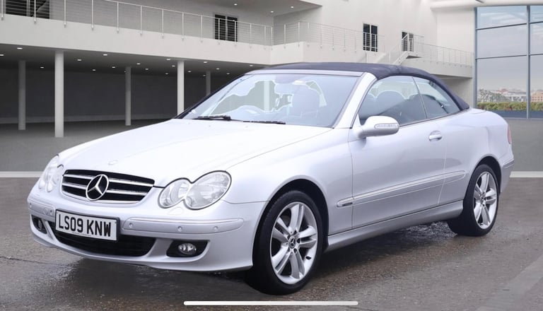 2009 Mercedes-Benz CLK 1.8 CLK200 Kompressor Avantgarde Cabriolet 2dr Petrol Automatic (214 g/km,...