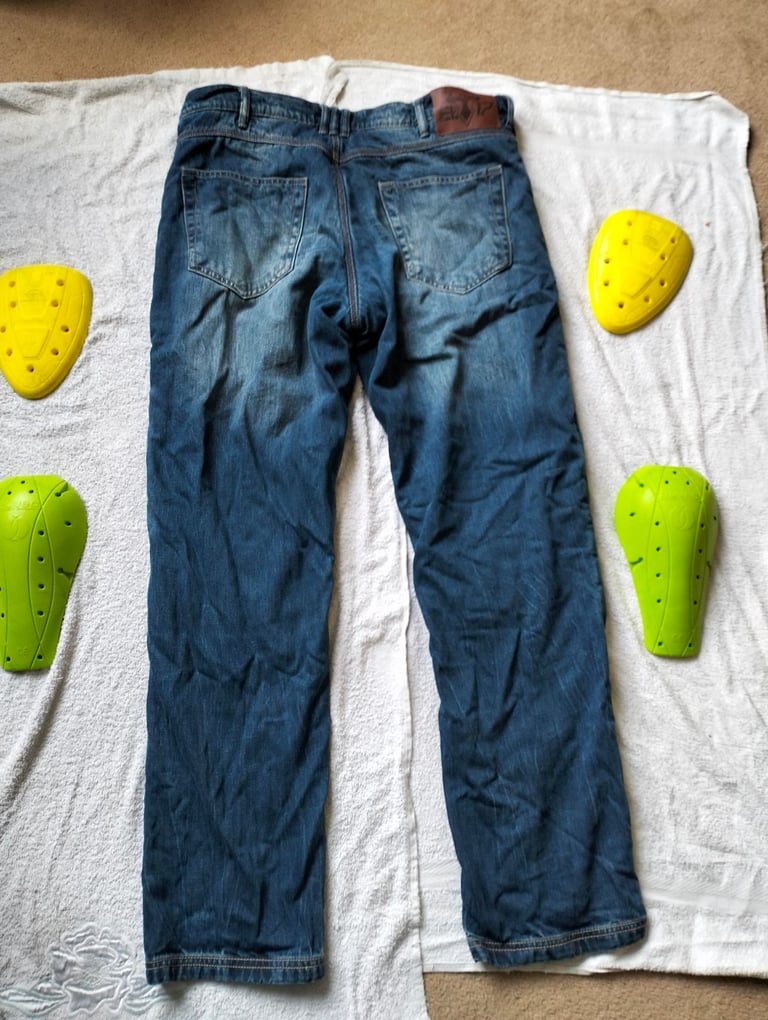 Bull-it 17 SR6 Mens Jeans Motorcycle Regular Leg Covec 36"W Leg 32" Reg