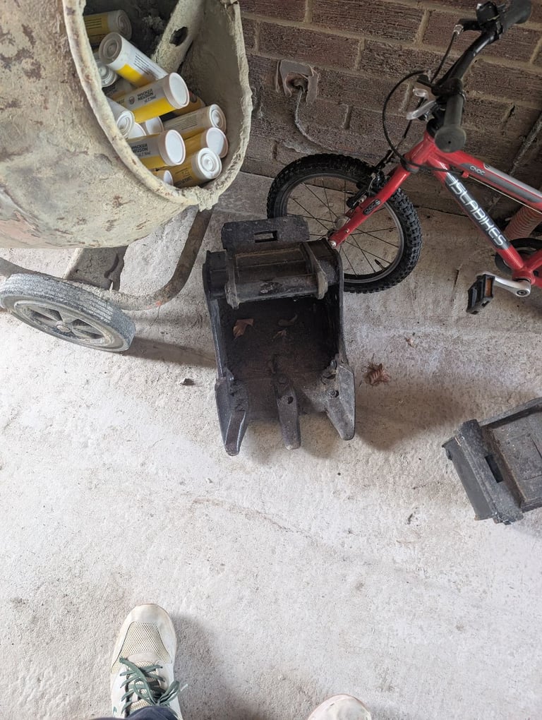 Excavator Digger set of 3 buckets 40mm pin Safelock quick hitch