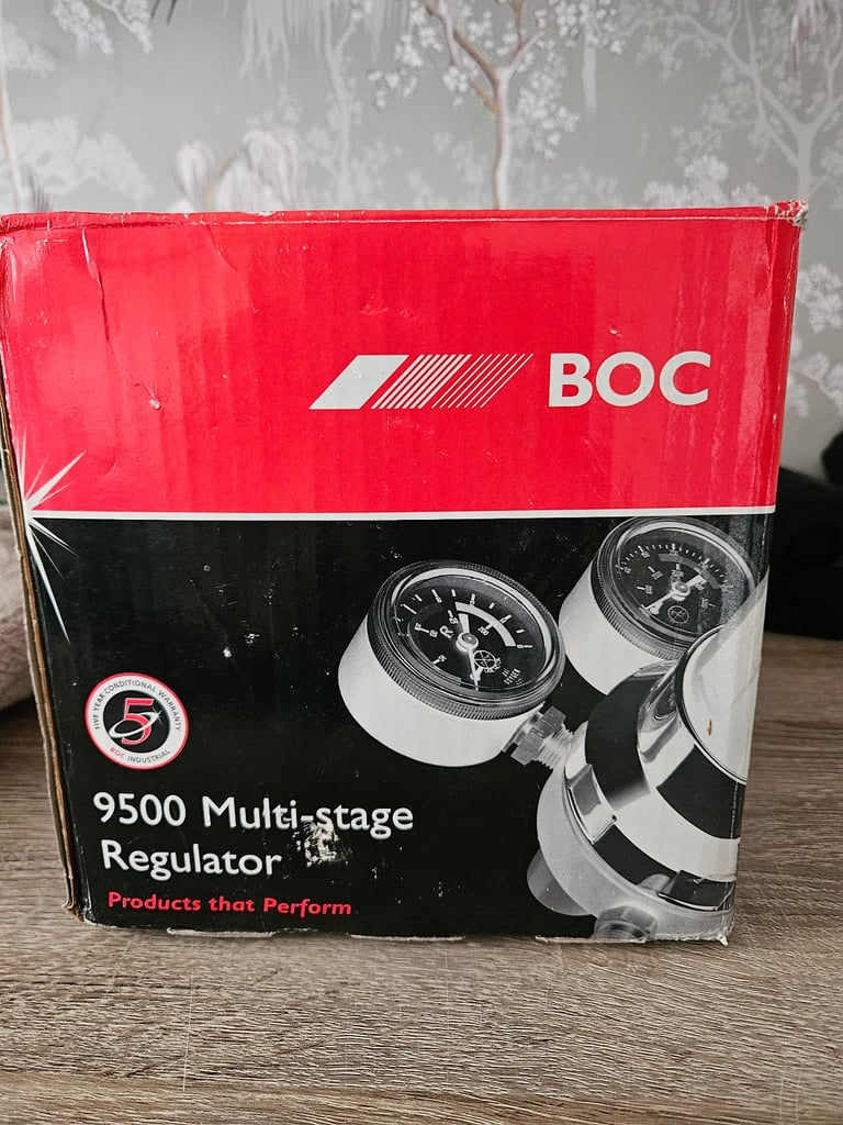 BOC 9500 multi-stage regulator 