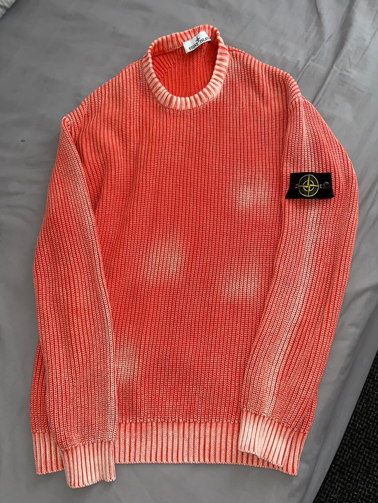 Stone island knitted jumper