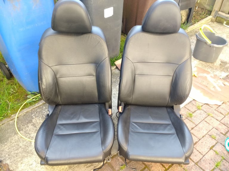 NISSAN PRIMERA P12 LEATHER INTERIOR SEATS 02-07 PARTS SPARES