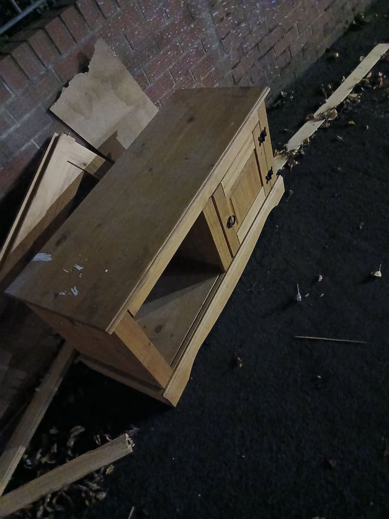 3 wheel pram left at top of Stiles Road, opp. 8community centre, Lawrence Weston