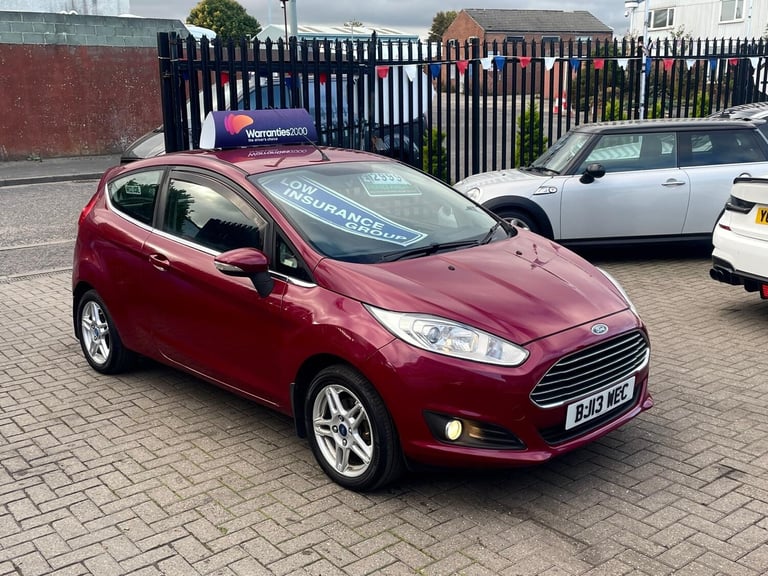 2013 Ford Fiesta 1.25 82 Zetec 3dr HATCHBACK Petrol Manual