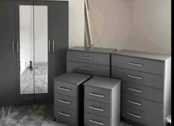 Sliding and Modern Wardrobes. Chest of drawers And Besdside Tables For Sale Home Delivery