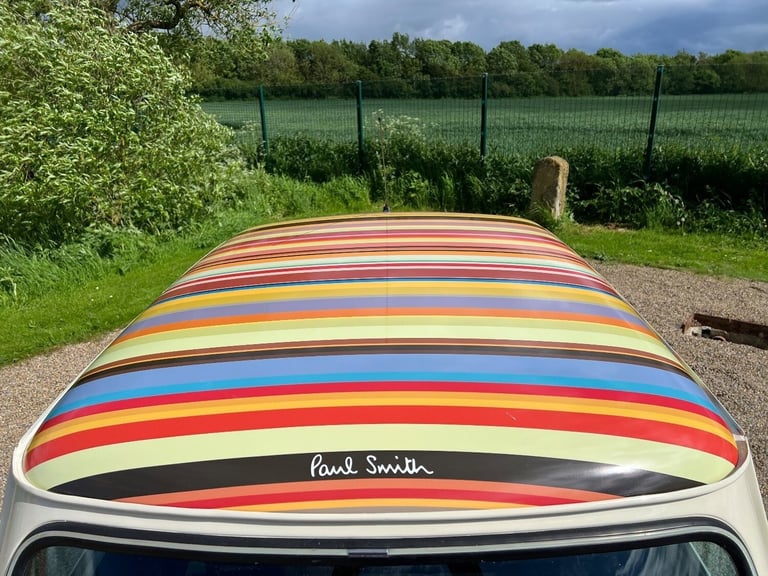 ROVER MINI PAUL SMITH RARE INVESTABLE CLASSIC MINI 1300 AUTOMATIC 1 OF 1800 MADE