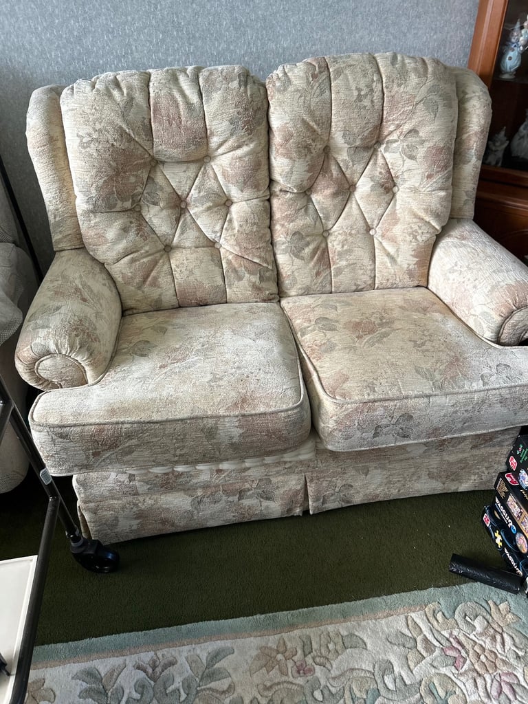 Two settees.  Free to anyone who wants them.