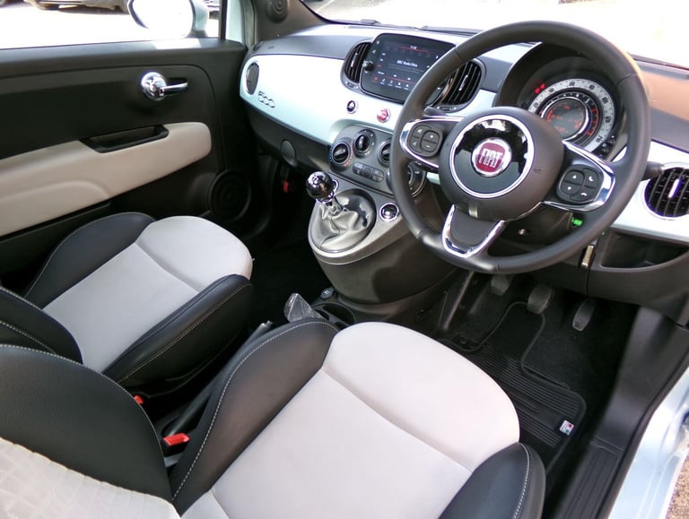 2022 Fiat 500 1.0 Mild Hybrid Dolcevita [Part Leather] 3dr HATCHBACK PETROL Manual