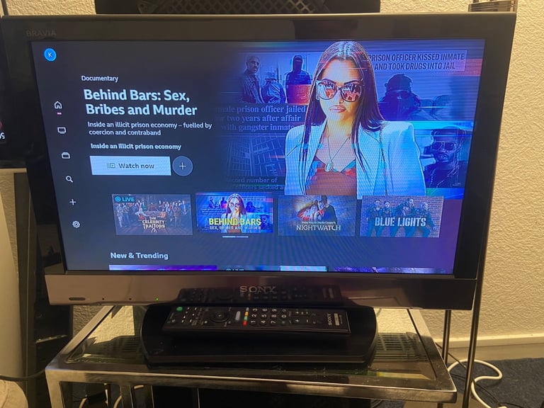 22” Sony LCD digital TV with remote (not smart)