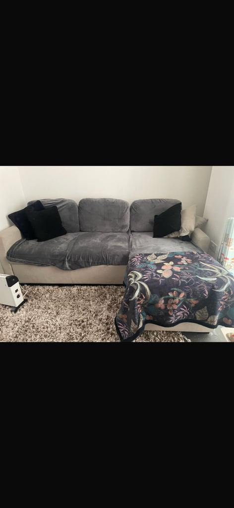 Sofa bed L shape storage 