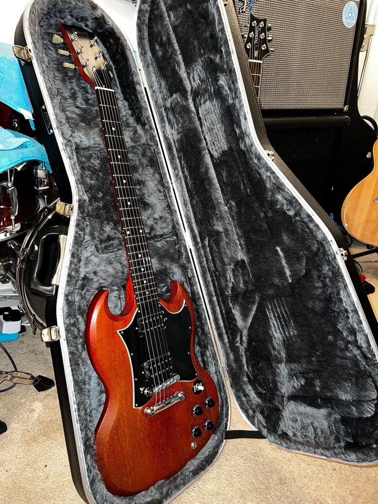 image for GIBSON SG SPECIAL (2004) – FADED BROWN – HISCOX HARD CASE – PRICED TO SELL