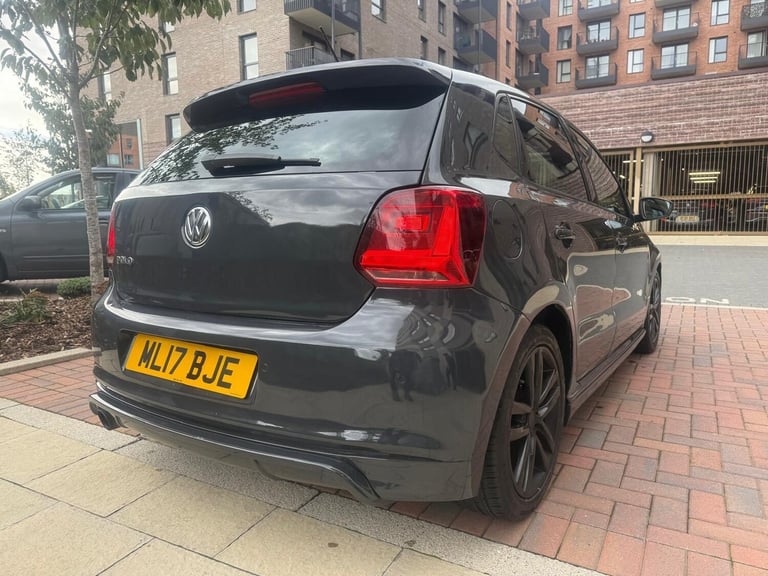 2017 Volkswagen Polo 1.0 TSI BlueMotion Tech R-Line Euro 6 (s/s) 5dr HATCHBACK Petrol Manual