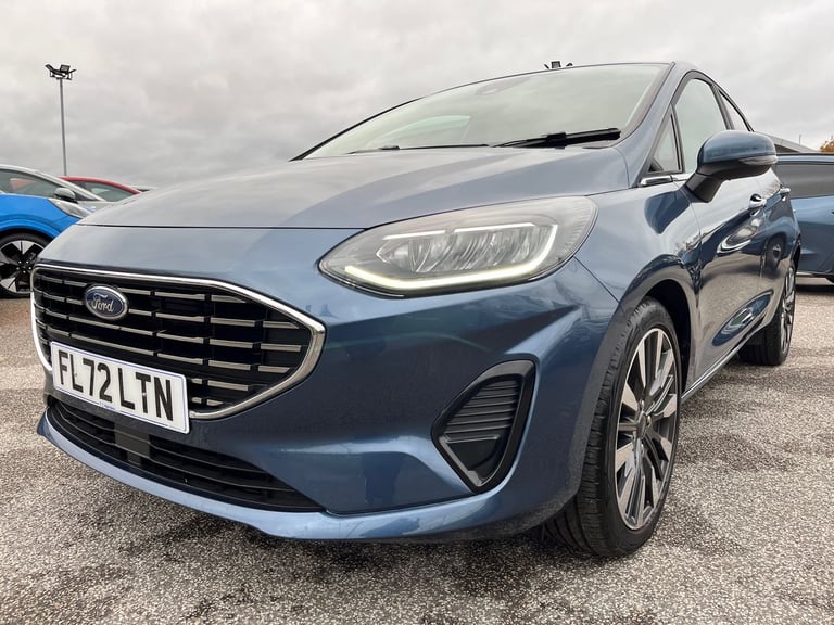 2022 Ford Fiesta 1.0 EcoBoost Hybrid mHEV 125 Titanium X 5dr Hatchback PETROL Manual