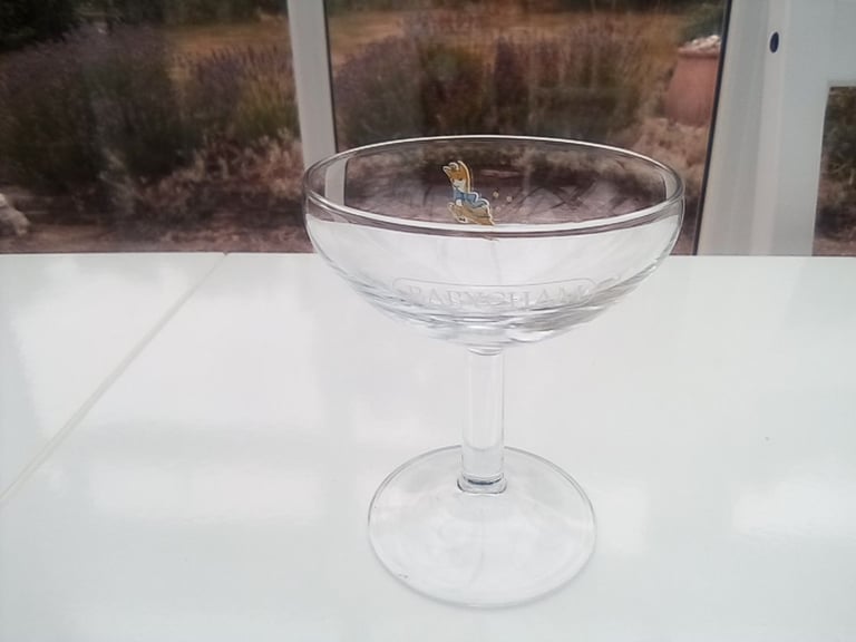 Brand new vintage souvenir 'Babycham' glass.