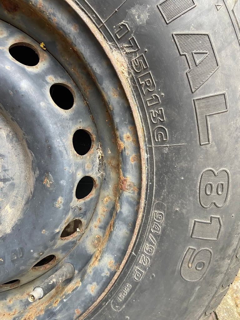Heavy duty Caravan Wheel and Tyre