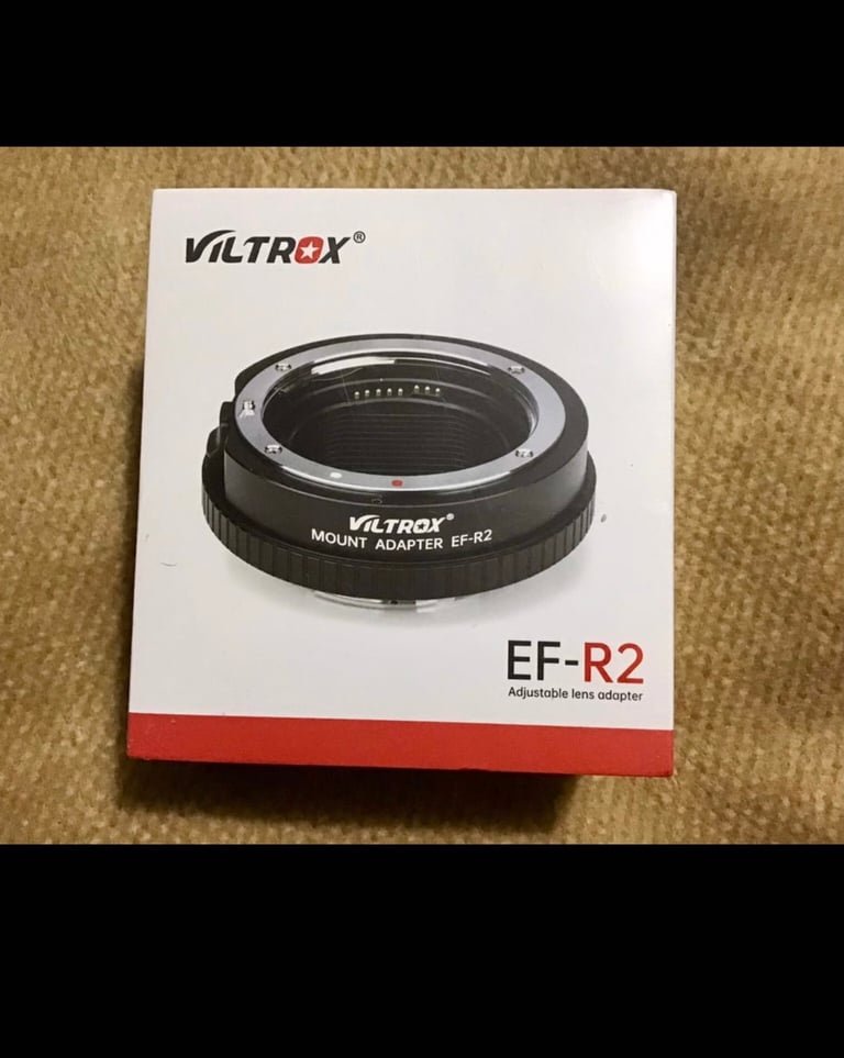 CANON EF-R2 VILTROX CONTROL RING, FIT EF LENSES TO EOS “R”.   REDUCED 