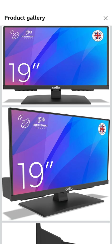 Cello 19" LED TV FREEVIEW
